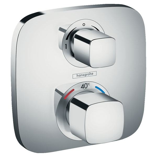 Смеситель для ванны Hansgrohe Ecostat E термостатический, встраиваемый в стену (15708000)