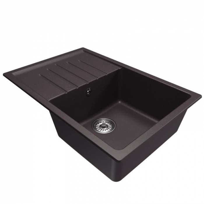 Мойка кухонная композитная MixLine ML-GM19 шоколад