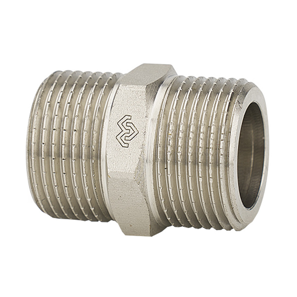Ниппель удлиненный НР 1/2" латунь Varmega