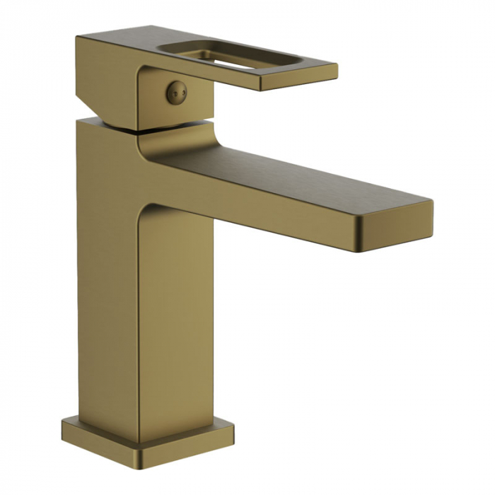 Смеситель для раковины BELZ B10658-5 однорукояточный, золото