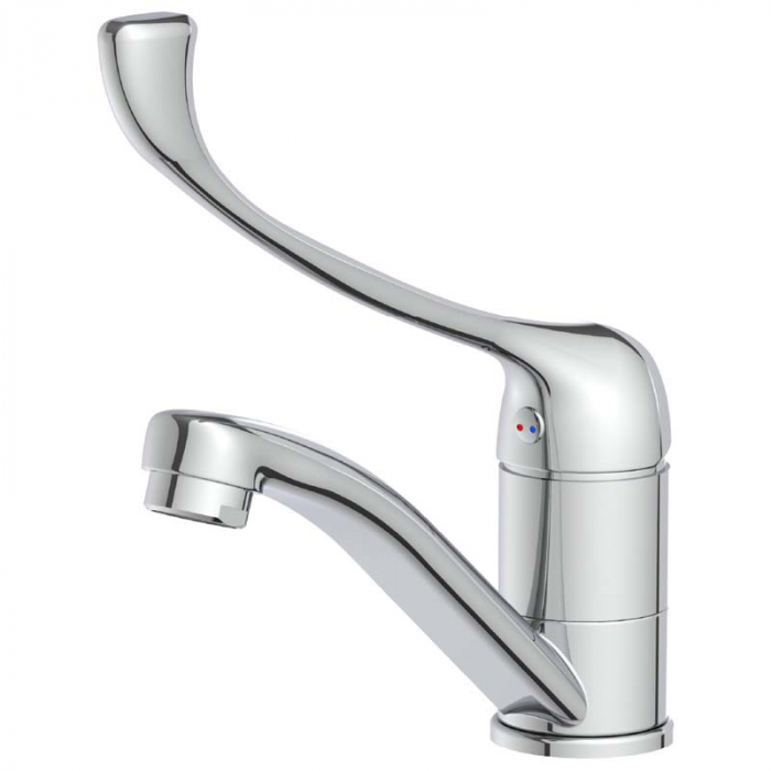 Смеситель для раковины LeMark PROJECT LM4637C однорукояточный, с поворотным изливом, хром