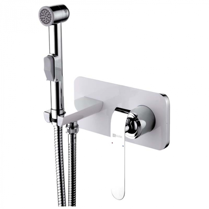 Смеситель для гигиенического душа LeMark MELANGE LM4919CW однорукояточный, встраиваемый в стену, хром