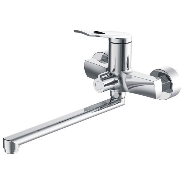 Смеситель для ванны Haiba HB22595 однорукояточный, длинный излив, хром