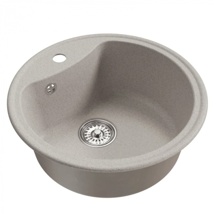 Мойка кухонная композитная MixLine ML-GM09 серая