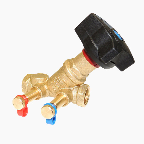 Клапан балансировочный STAD.BY-2 DN15 (1/2&quot;) PN16, Kvs=2,97 м³/ч, в-в, латунь, с изм. ниппелями