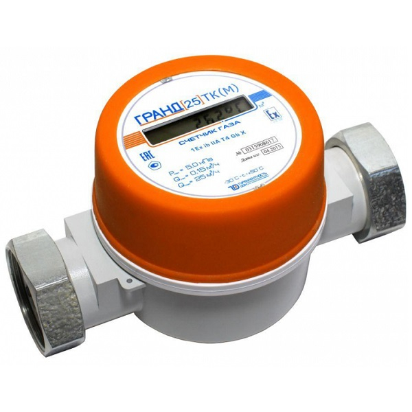 Счетчик газа ГРАНД-25 ТК (М) G2"