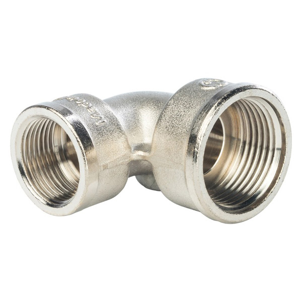 Угольник переходной ВР 3/4" × 1/2" латунь Stout