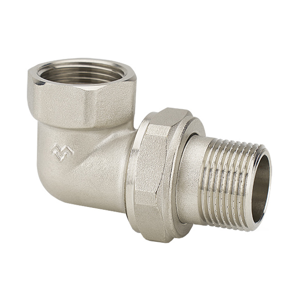 Американка угловая ВР-НР 1.1/4" латунь, с уплотнением o-ring Varmega