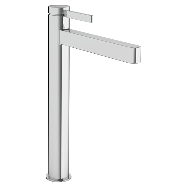 Смеситель для раковины Hansgrohe Finoris однорукояточный, 260, со сливным клапаном Push-Open, хром (76070000)