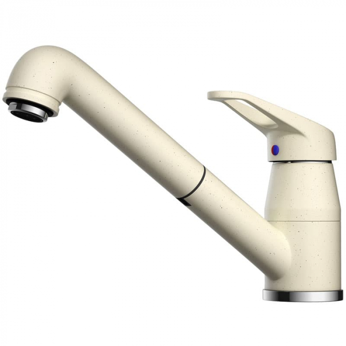 Смеситель для кухни Omoikiri TATEYAMA-S-BE однорукояточный, ваниль