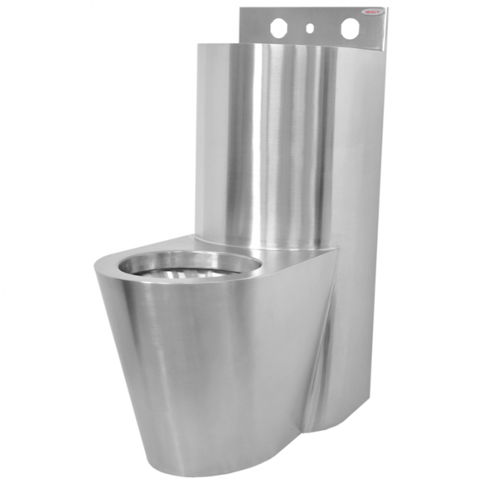 Унитаз напольный с встроенной раковиной антивандальный Moeff MF-233