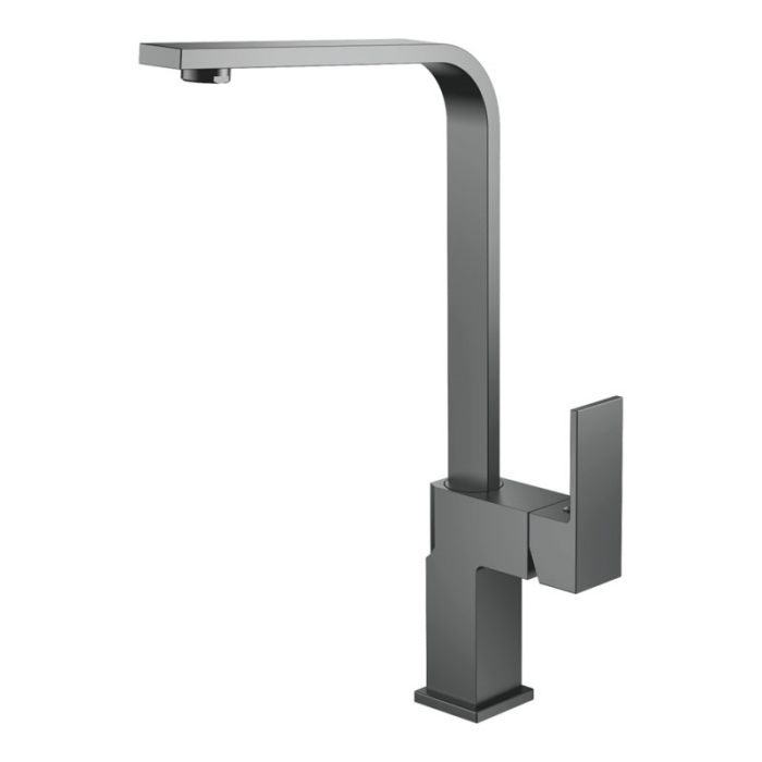 Смеситель для кухни BELZ B70613-3 однорукояточный, оружейная сталь