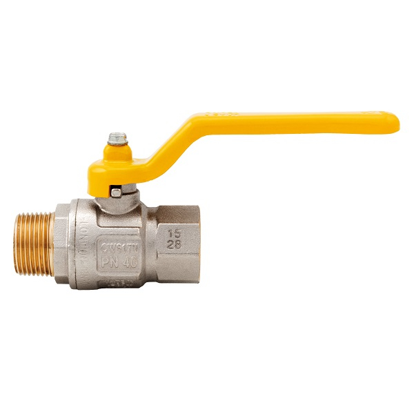 Кран шаровой газовый Itap 067 LONDON DN40 (1.1/2") в-н рыч. латунь