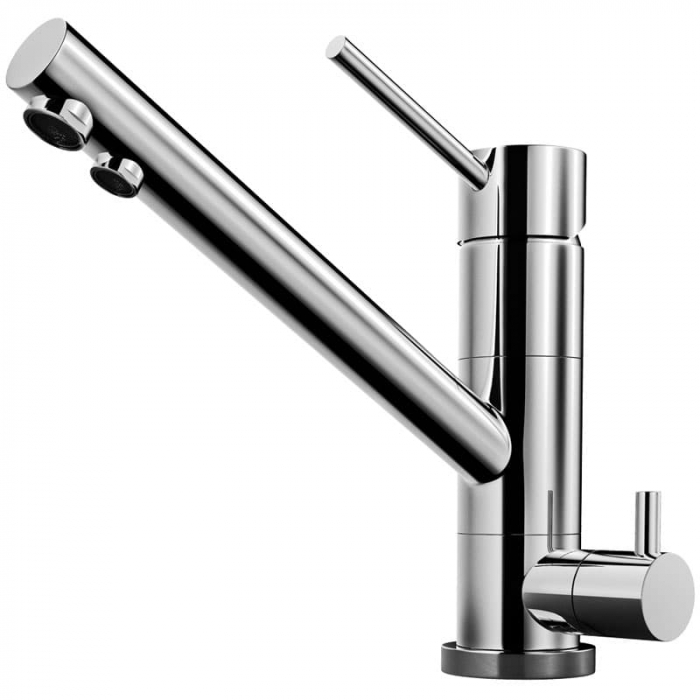 Смеситель для кухни Omoikiri TONAMI-C однорукояточный, с переключателем на фильтр, хром