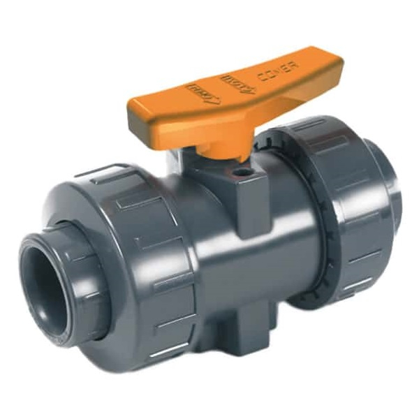 Шаровой кран муфтовое окончание под клей BVI10  40 PN16 EPDM PVC-U Comer