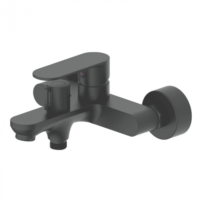 Смеситель для ванны Haiba HB60590-7 однорукояточный, черный