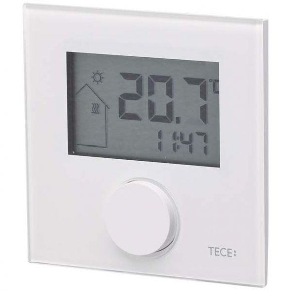 Дизайнерский комнатный термостат TECEfloor RT-D 24 Standard, ЖК-дисплей