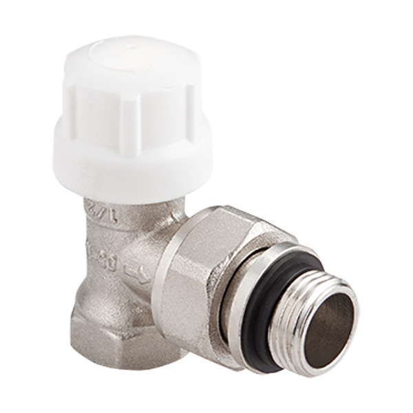 Клапан термостатический угловой MVI TR.311.05 DN20 (3/4") с самоуплотняющимся кольцом