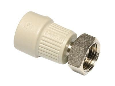 Муфта с накидной гайкой (ПВ) PPR 25-3/4" Ekoplastik