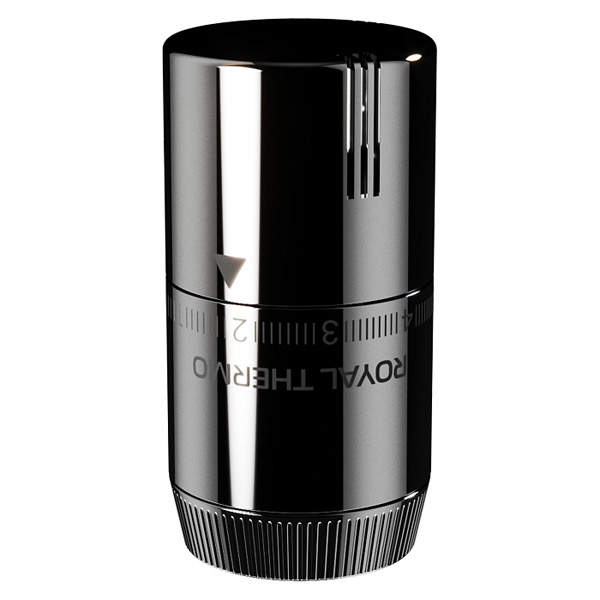 Термостатическая головка Royal Thermo Design Pro М30×1,5 (7...28 °C) жидкостная, хром