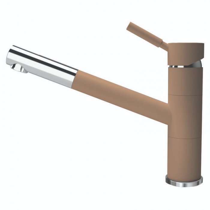 Смеситель для кухни Flortek ФИТА FL однорукояточный, капучино