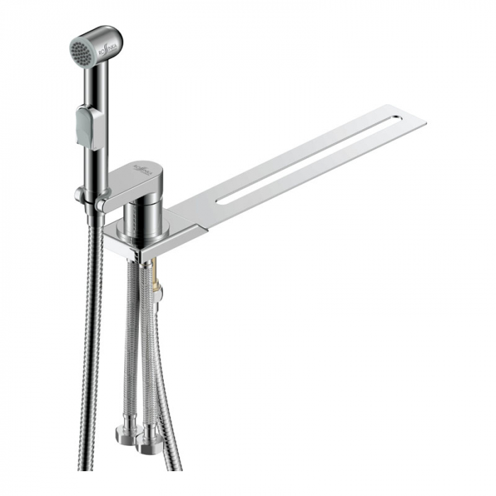 Смеситель для гигиенического душа Rossinka X25-56 однорукояточный, устанавливаемый на унитаз