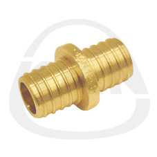 Соединитель двухсторонний Push латунный 18×2,0/ 12×2,0 KAN-therm