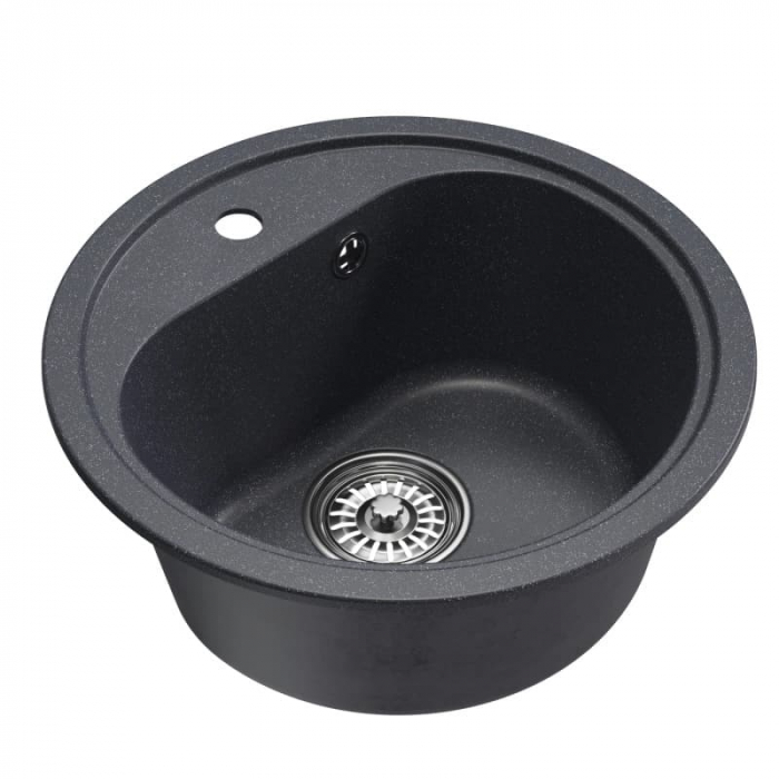 Мойка кухонная композитная MixLine ML-GM10 антрацит