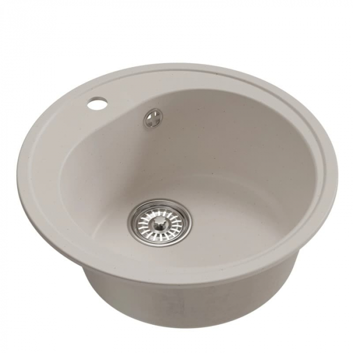 Мойка из искусственного камня MixLine КОМФОРТ МЛ-ГМ11 500/180 белый