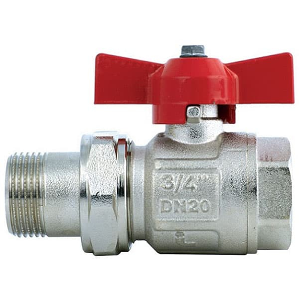 Кран шаровой с американкой Itap IDEAL 098 DN25 (1") PN40 в-н баб. латунь