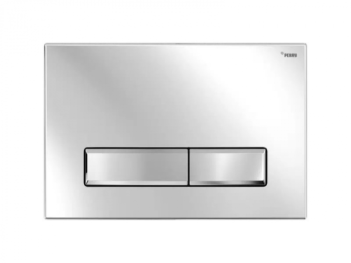 Панель смыва РЕХАУ NOVA LONG 001 с прямоугольными клавишами, пластик, хром, глянцевый