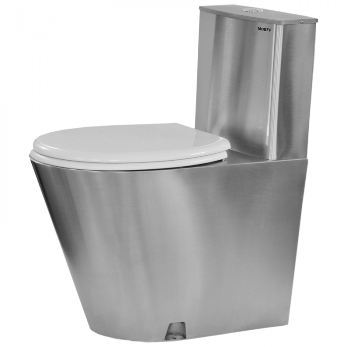 Унитаз напольный с водяным баком антивандальный Moeff MF-221