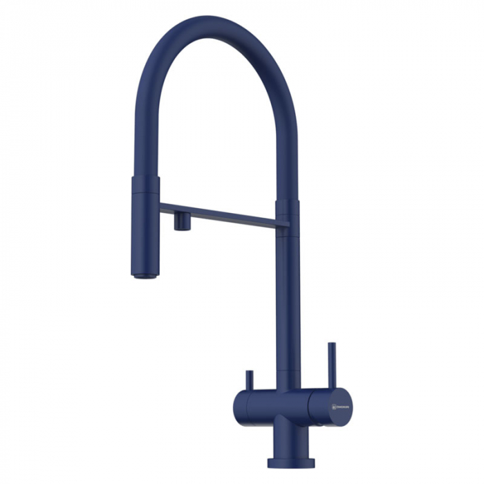 Смеситель для кухни Omoikiri KANTO-IB латунь/indigo blue