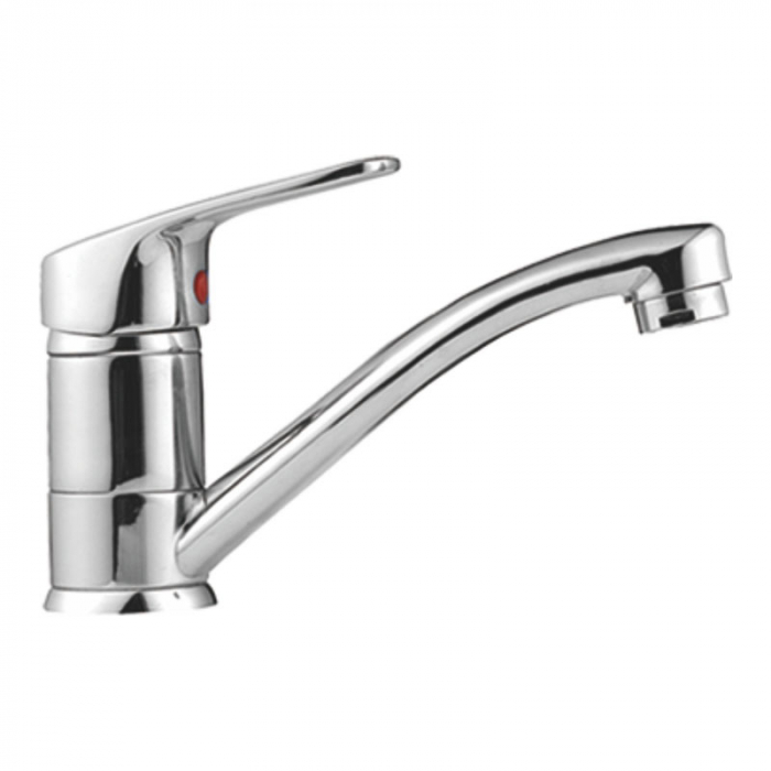 Смеситель для кухни Haiba HB4516 однорукояточный, хром