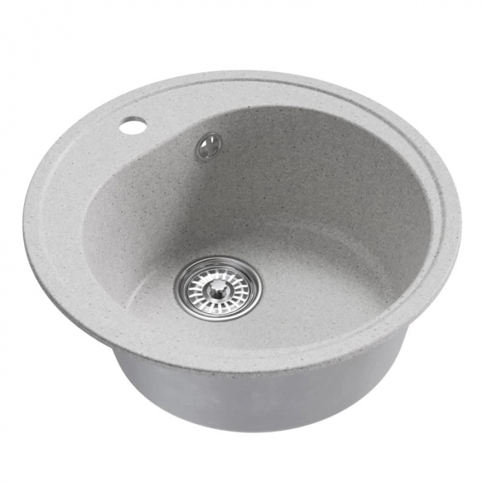 Мойка из искусственного камня MixLine КОМФОРТ МЛ-ГМ11 500/180 серая
