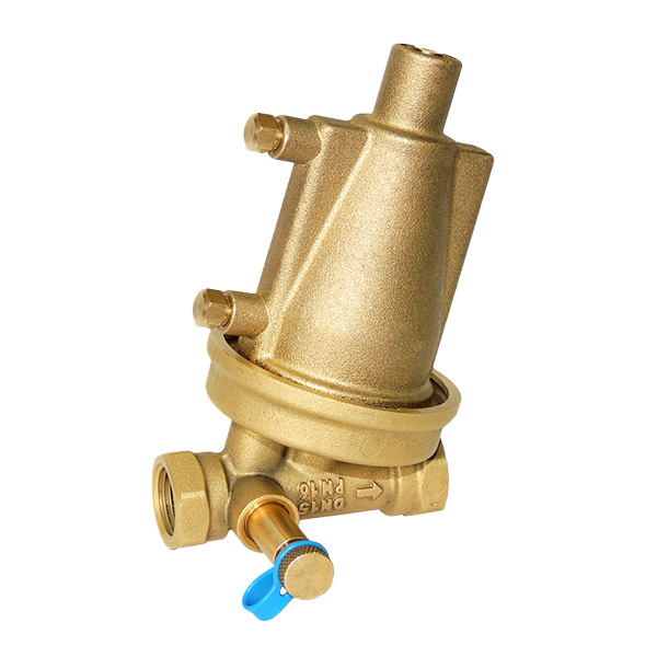 Регулятор перепада давления автоматический STAP.BY-1L DN32 (1.1/4&quot;) PN16, Kvs=8,5 м³/ч, 10-60 кПа, в-в, латунь