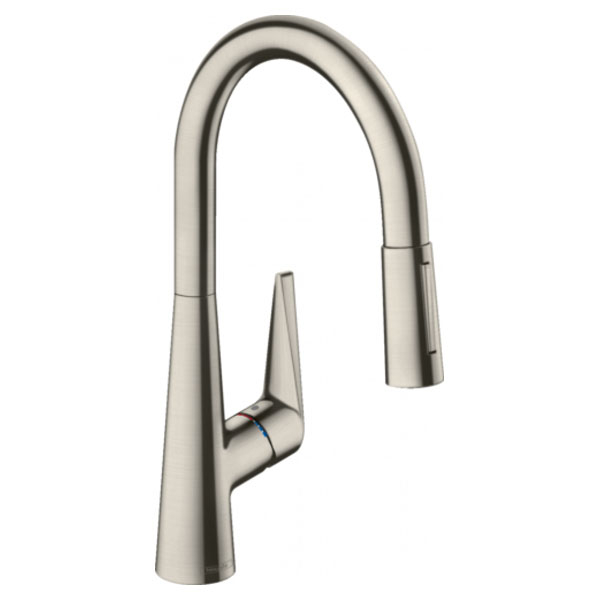 Смеситель для кухни Hansgrohe Talis M51 однорукояточный, сталь (72817800)