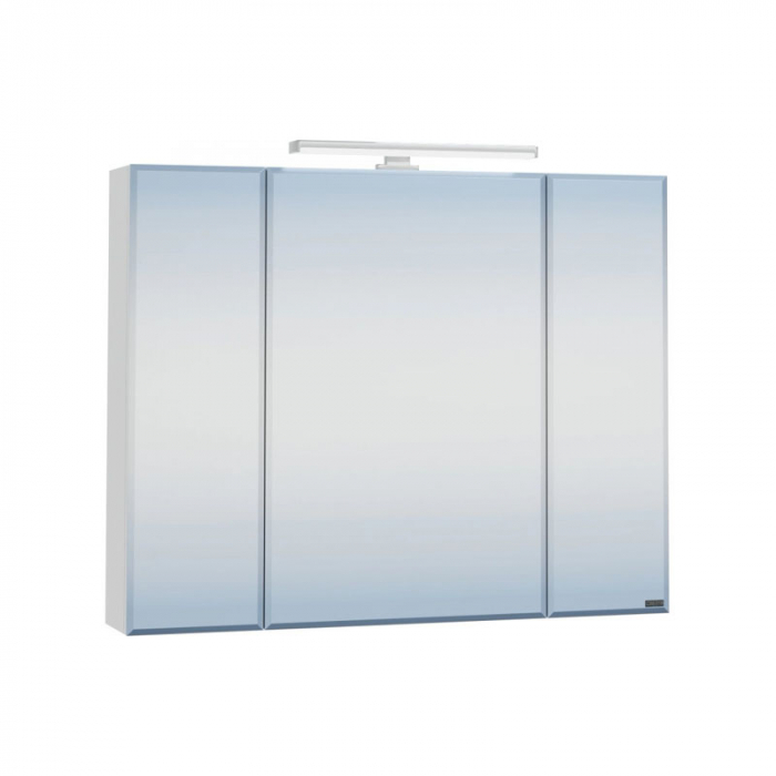 Зеркальный шкаф Санта Стандарт- 90 трельяж, свет 113018