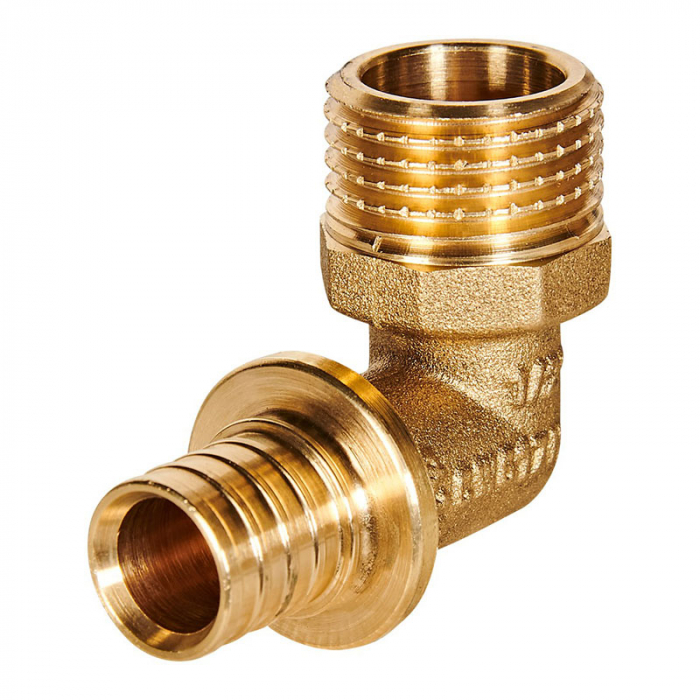 Угольник аксиальный с наружной резьбой 16-1/2&quot; Rommer