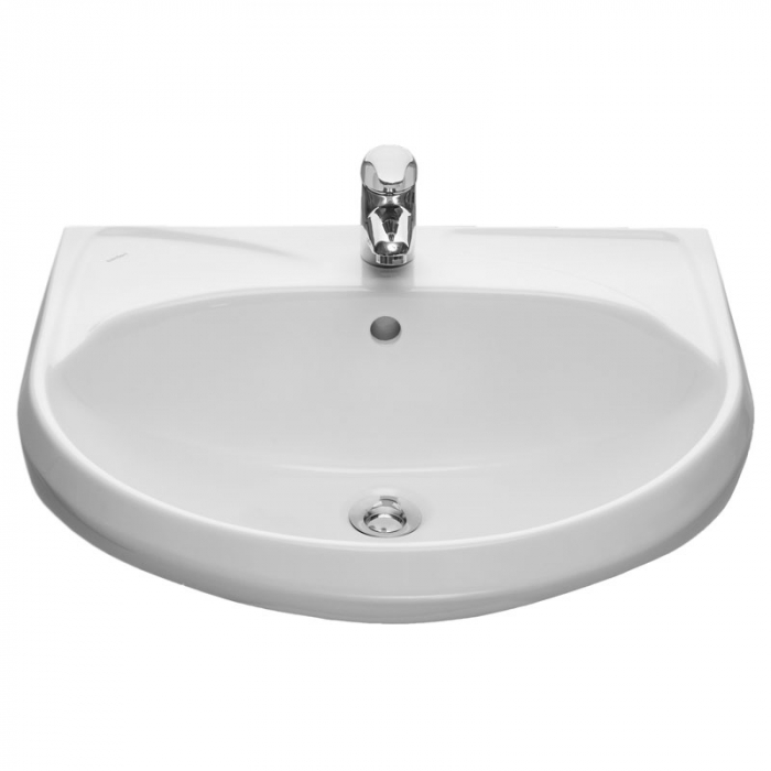 Раковина Santeri Вест с переливом белый 1.3111.8.S00.11B.0