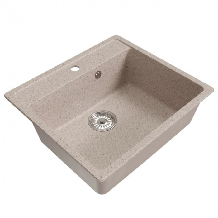 Мойка кухонная композитная MixLine ML-GM15 песочная