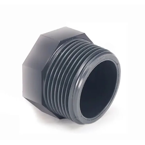 Заглушка с наружной резьбой 1/2" PVC-U Comer