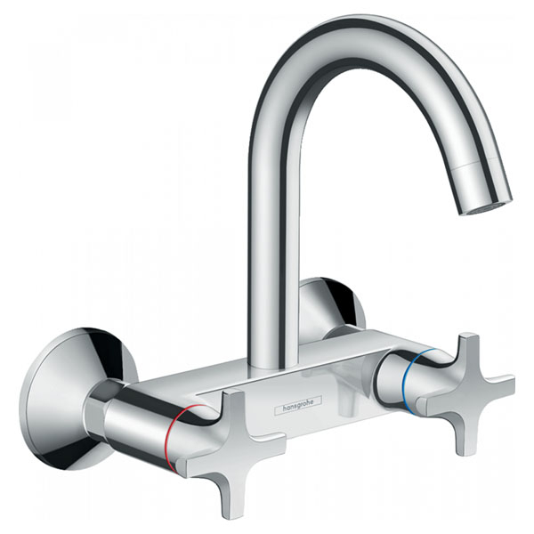 Смеситель для кухни Hansgrohe Logis M32 двухрукояточный (71286000)