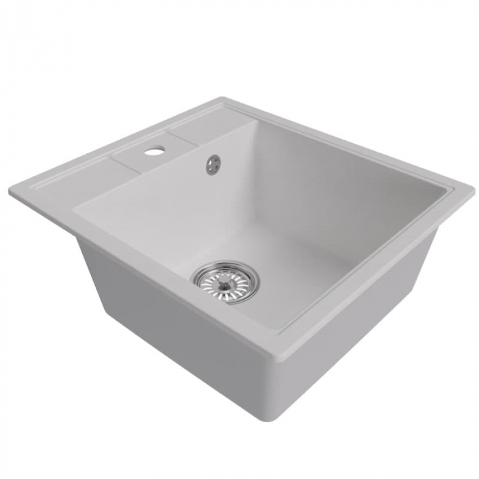 Мойка кухонная композитная MixLine ML-GM28 ультра-белая