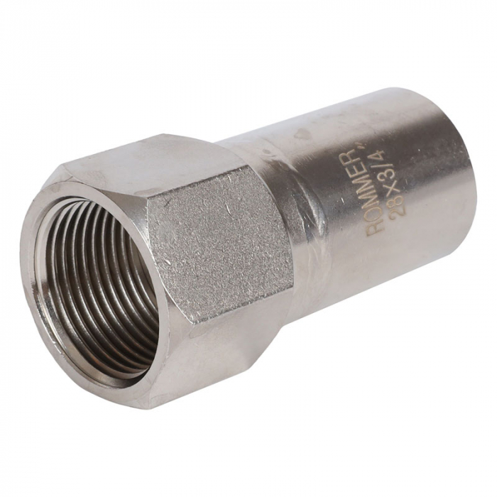 Муфта-вставка с ВР 28x3/4" Rommer
