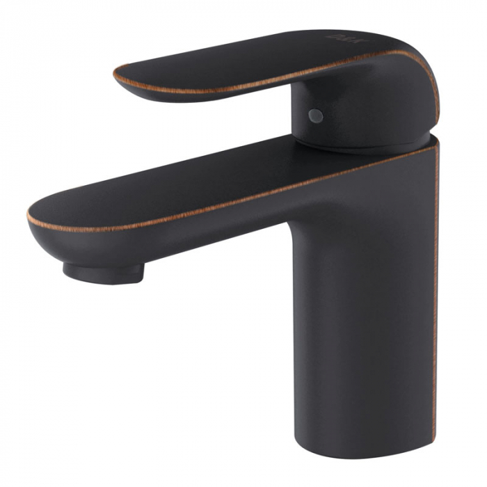 Смеситель для раковины D&amp;K Venice.Gondola однорукояточный, черный DA1022118