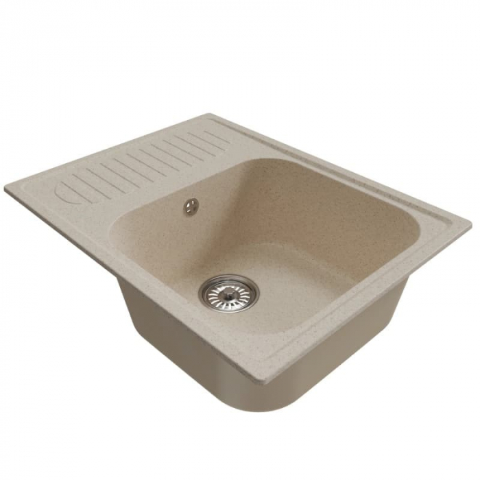 Мойка кухонная композитная MixLine ML-GM18 бежевая