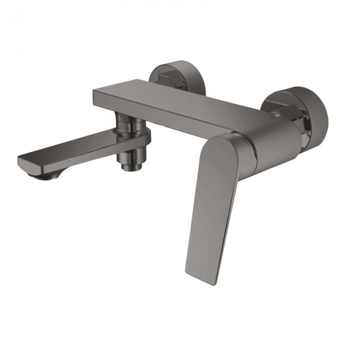 Смеситель для ванны Haiba HB60533-3 однорукояточный, пепельный