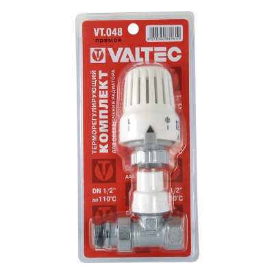 Терморегулятор радиаторный прямой Valtec VT.048.N.04 (1/2")
